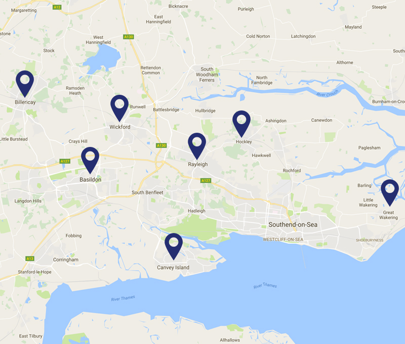 Premier Care Service Areas